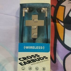 Cross Wireless Earbuds with Microphone - Metallic Gold